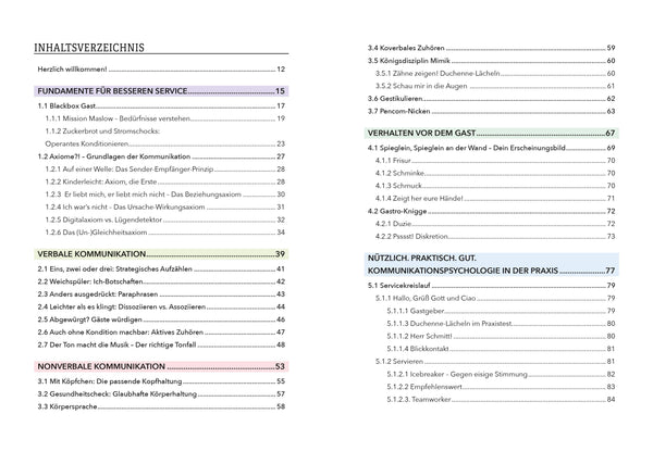 Service mit Erfolg - Kommunikation und mehr für die Gastronomie | von Stephan Hinz